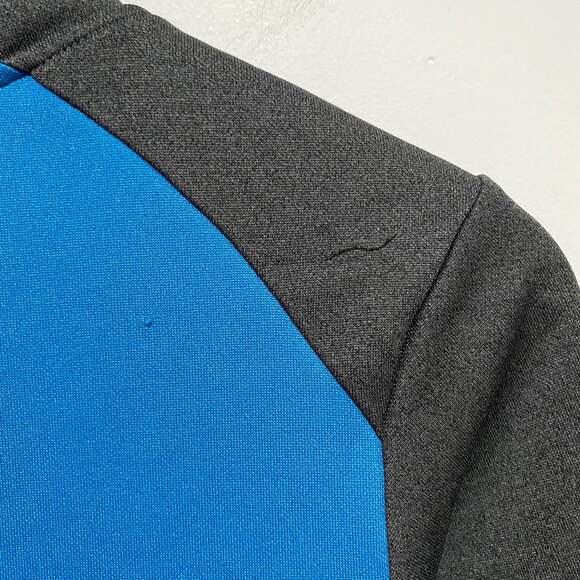 OshKosh Blue & Gray Athletic Quarter Zip Pull Over Sweatshirt Size 10 - Picture 6 of 6